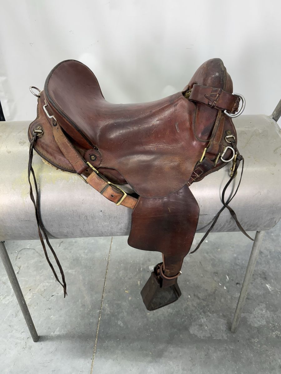 Rare!!! Fred Hook Saddle