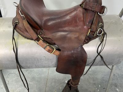 Rare!!! Fred Hook Saddle