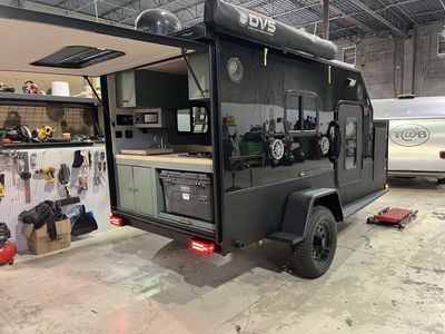 2026 Custom Square drop trailer