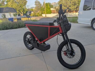 Xion CyberX Stealth Electric Motorcycle/eBike
