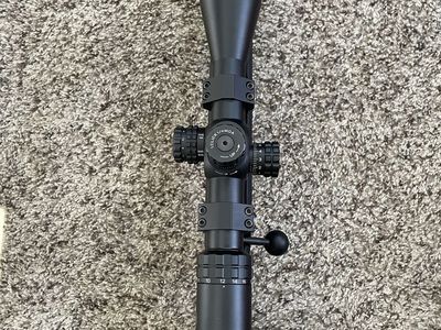 Blackhound Rifle Scope 6-24x50 Matte Black