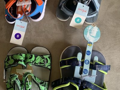 New Toddler Sandals- Sizes 6-12