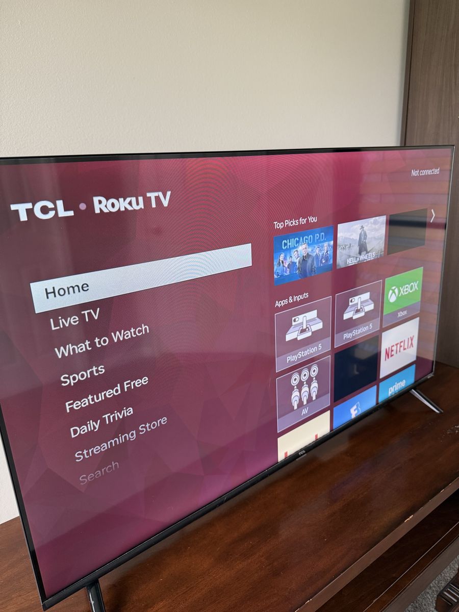TCL 43” Roku Smart TV (43S310R) with Remote