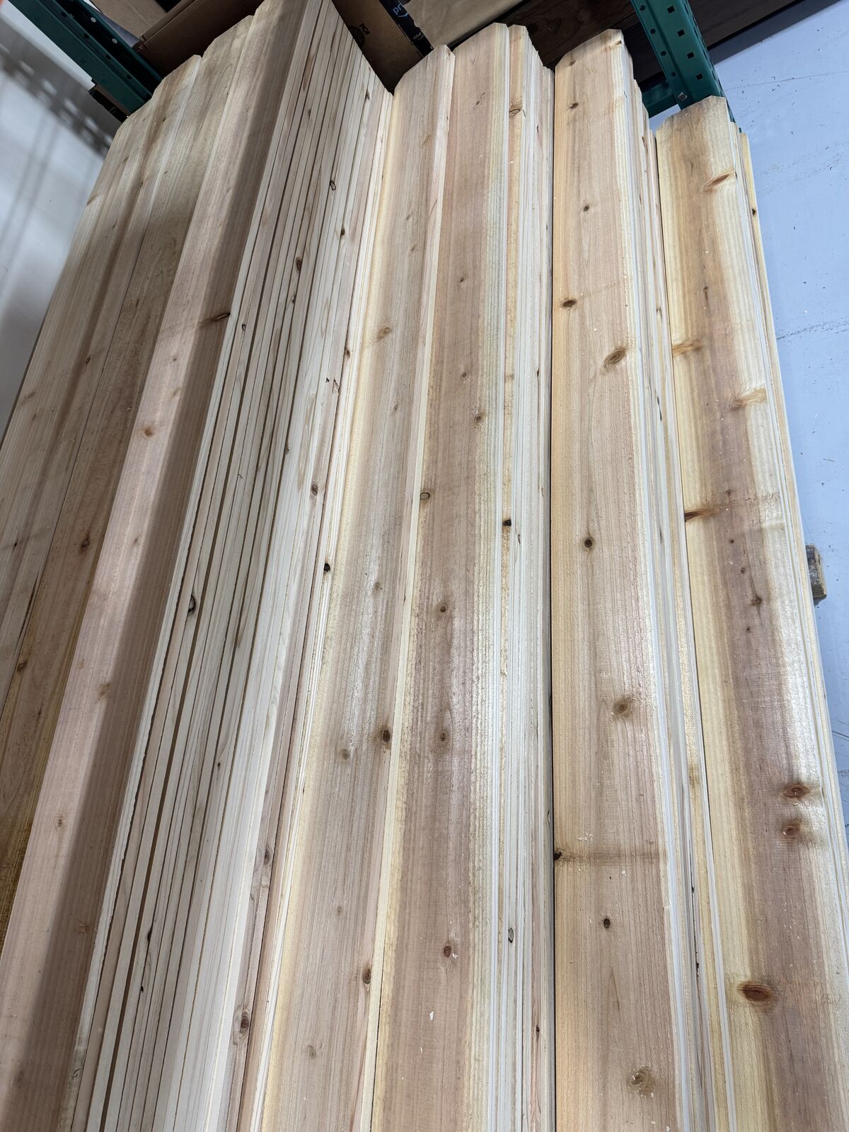 Cedar Fence Material
