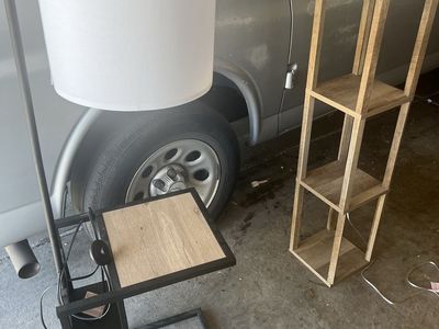 Lamp end table