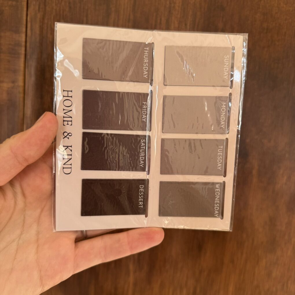 Home and Kind Magnetic Meal Planning Bookmarks