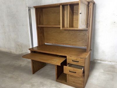 Oak desk vintage