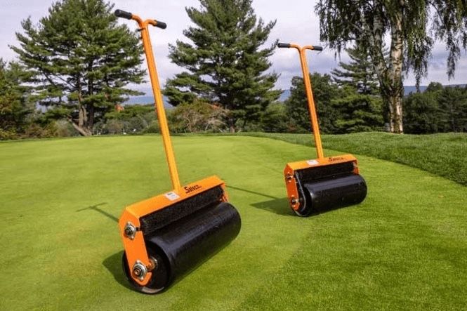 Salsco 36" Walk-Behind Lawn & Turf Roller - Water Fillable
