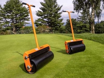 Salsco 36" Walk-Behind Lawn & Turf Roller - Water Fillable