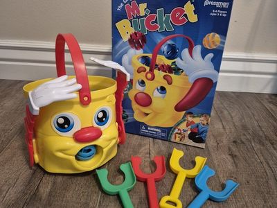 Mr. Bucket game, fun preschool game! rare!