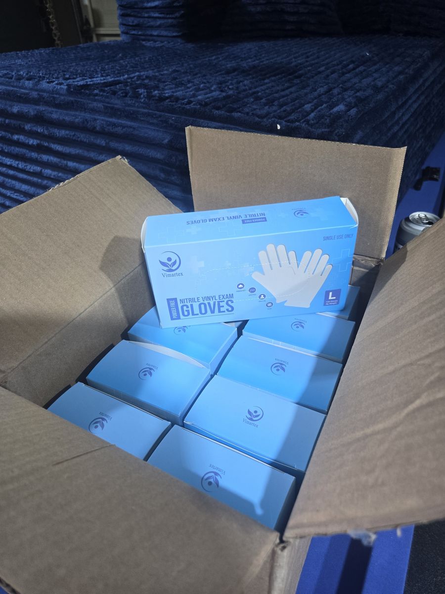 1000 CASE BLUE GLOVES