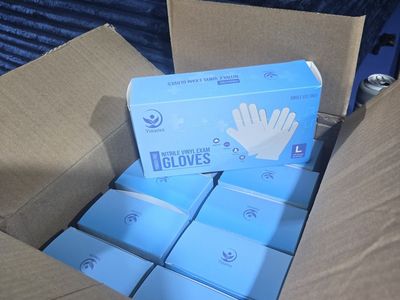 1000 CASE BLUE GLOVES
