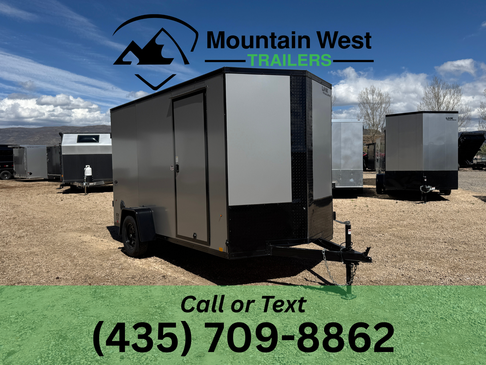 2026 Look ST DLX 6X12 Enclosed Cargo Trailer