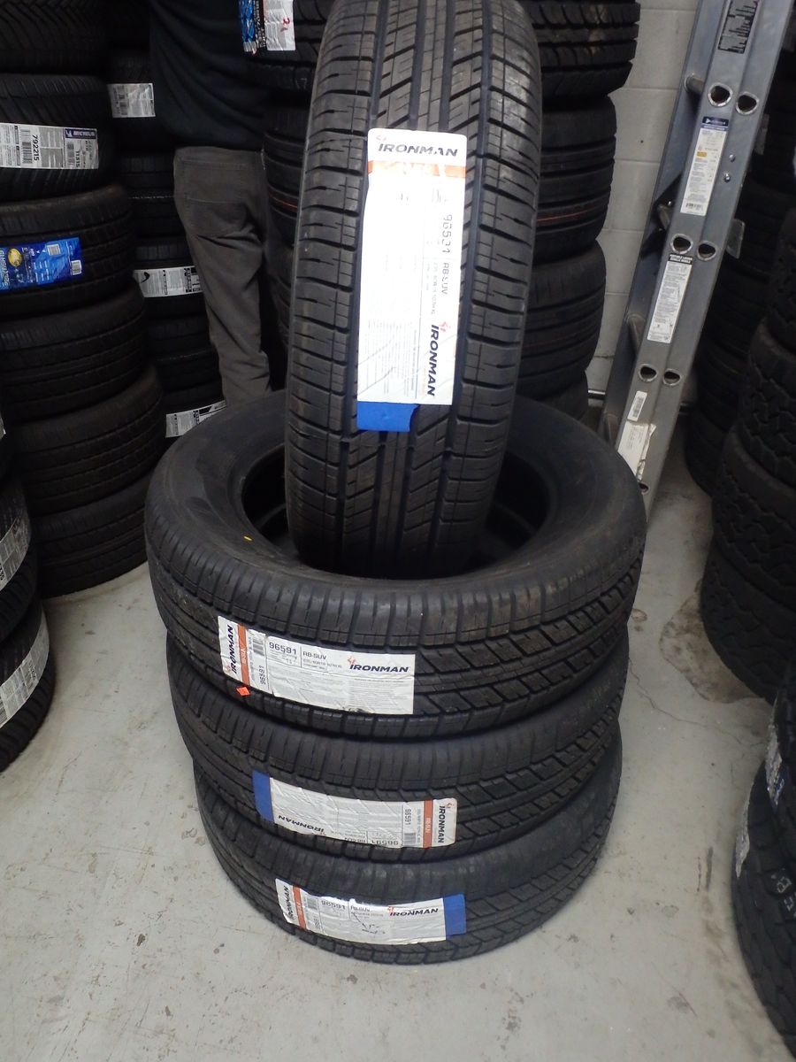 235/60R18 IRONMAN RV-SUV SET OF BRAND NEW TIRES