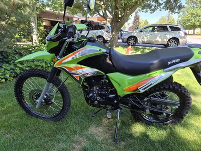 X PRO HAWK 250 ENDURO/ STREET LEGAL