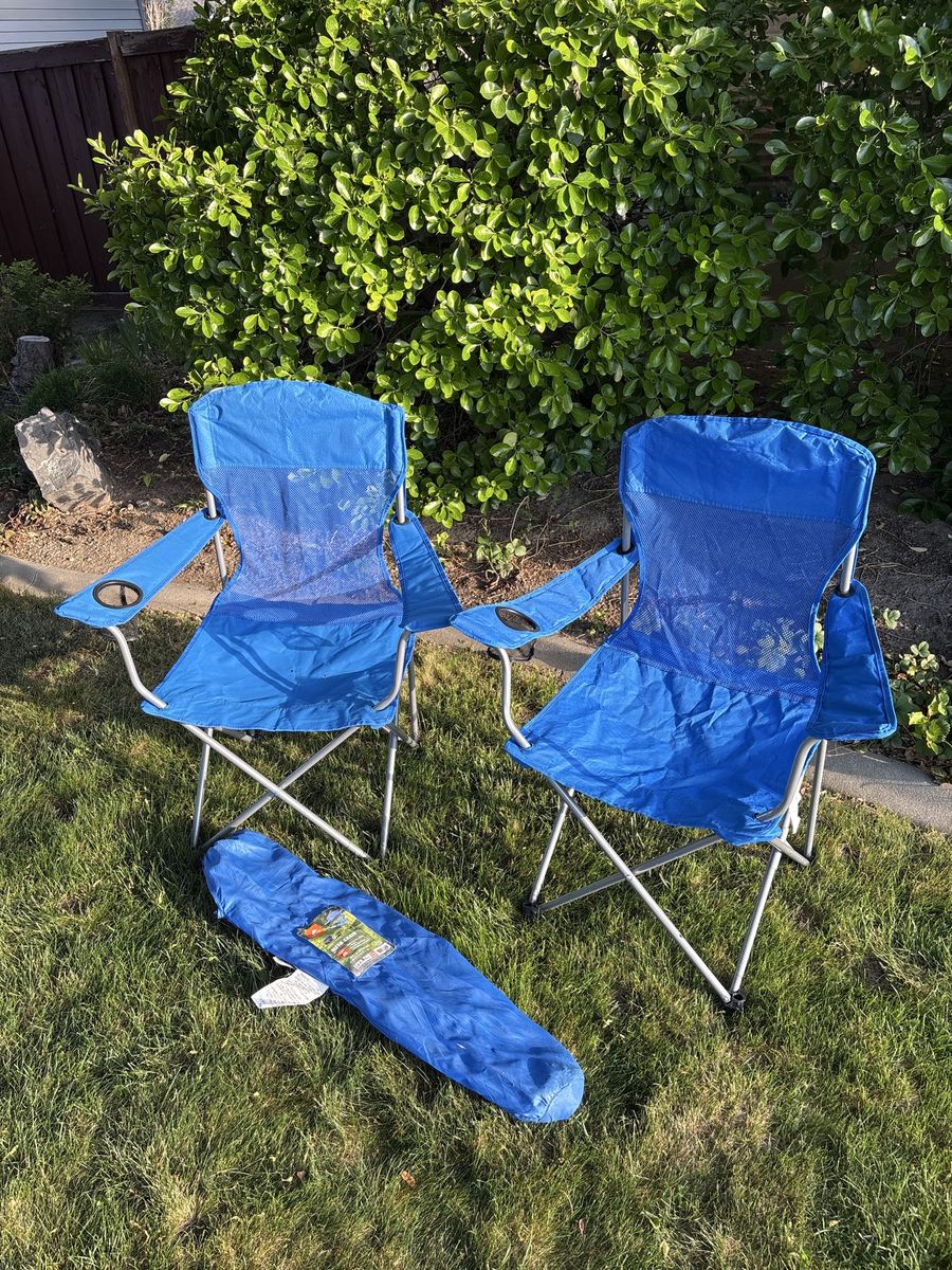 Mesh Folding Chairs 2/10$ perfect for camping