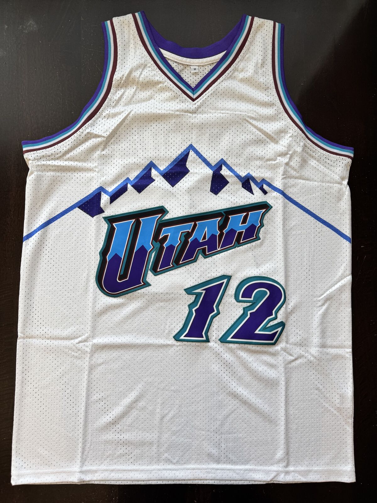 John Stockton (New)White Jersey (Men’s Medium) Utah Jazz #12