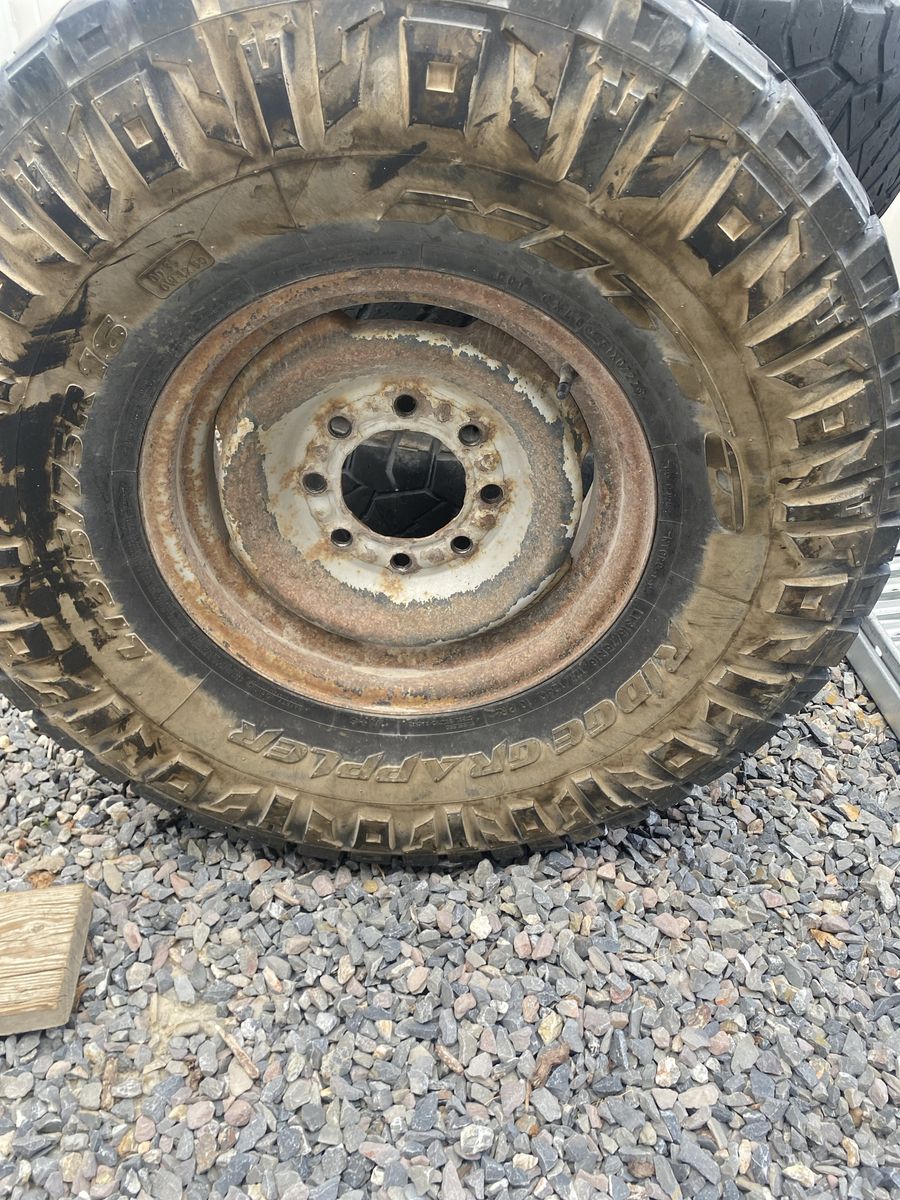 16” 8 lug wheels