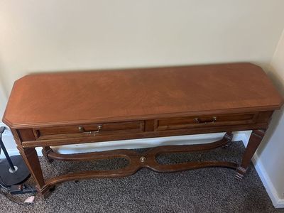 Wooden End Table/Console