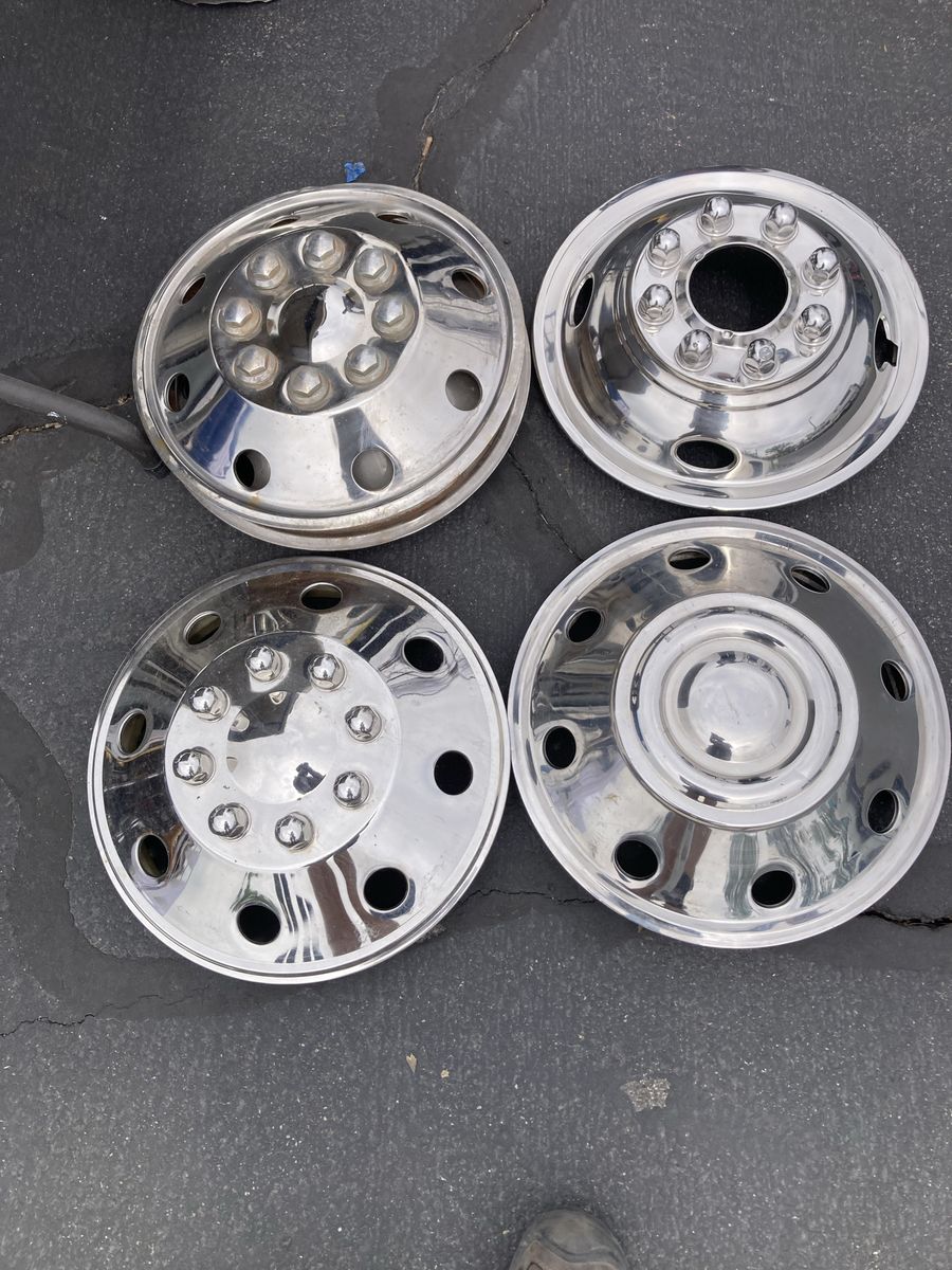 16” Dually, motorhome, wheel covers