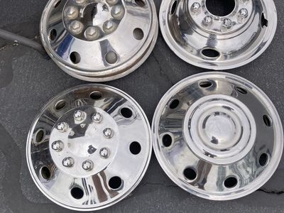 16” Dually, motorhome, wheel covers