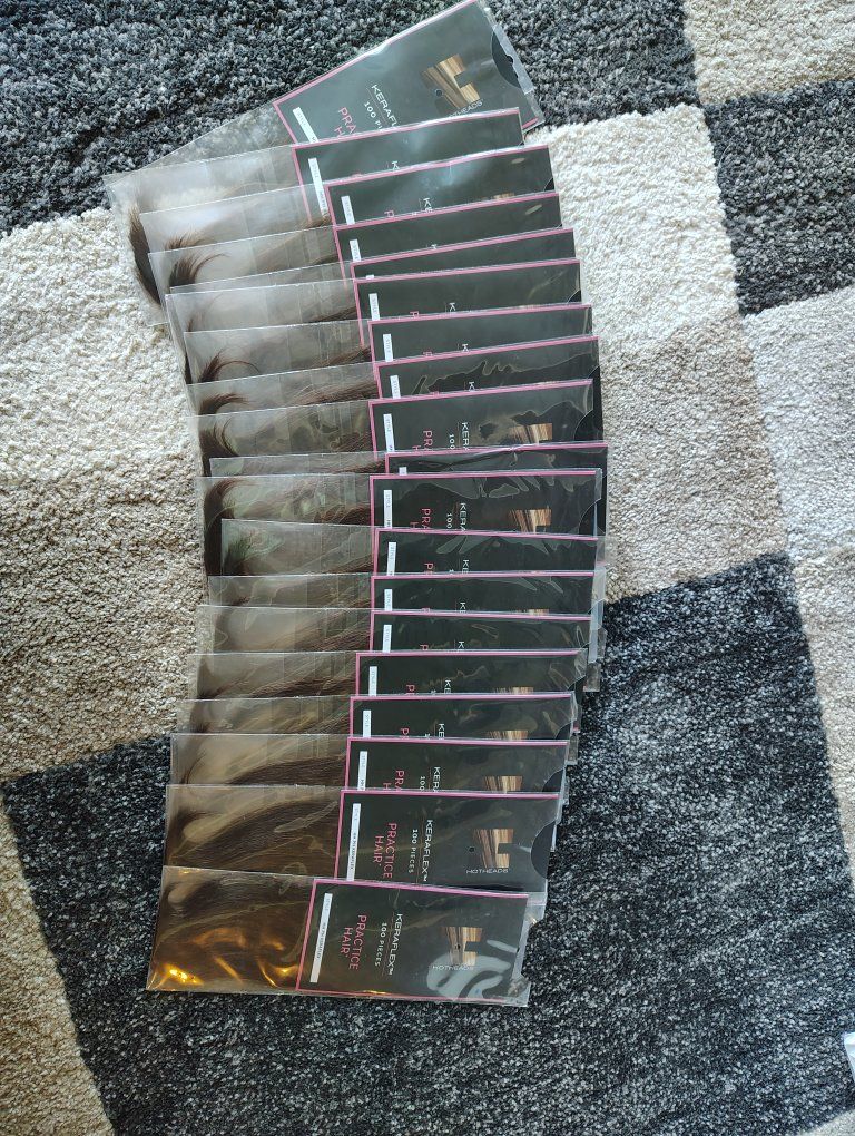 Hotheads Keraflex Keratin Bonded Hair Extensions - 12 inches in length, tape-in ***MAKE AN OFFER***