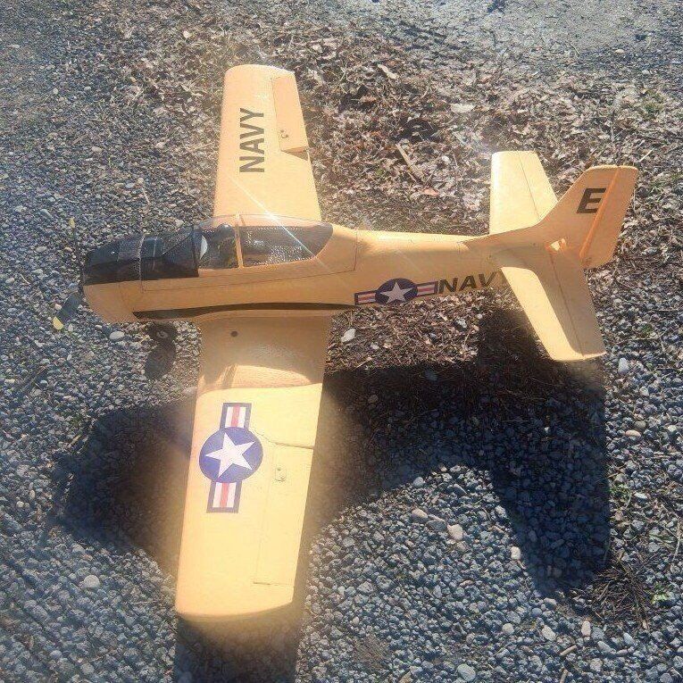 E-flite T-28 "Trojan",1.1 m, BNF Rc plane