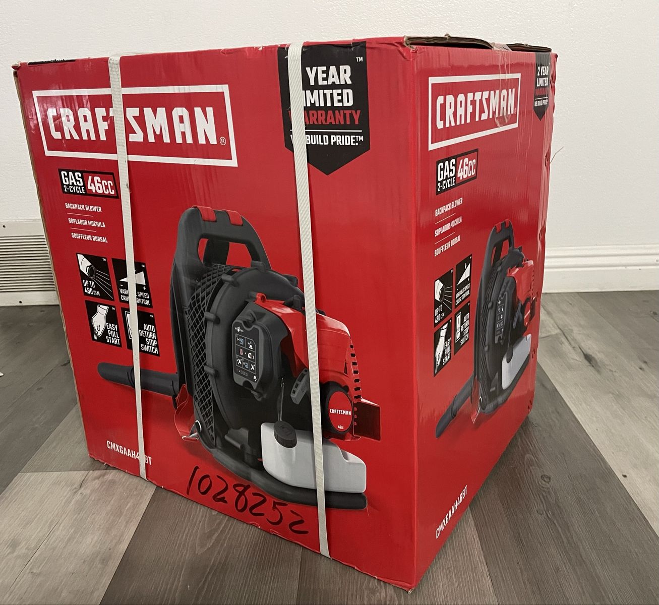 New Gas Backpack Blower