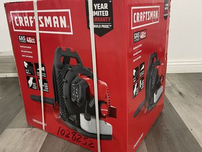 New Gas Backpack Blower