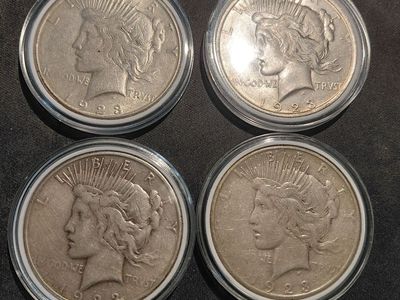 1923 Peace Dollars