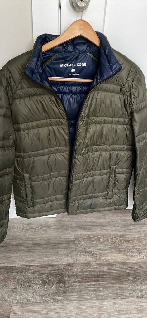 Moss green Light WeightDown Jacket Mens Size Large