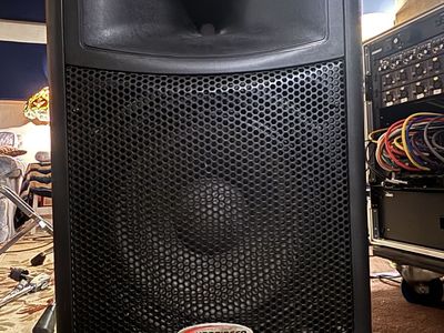 Four (4) Harbinger APS15 Powered PA's