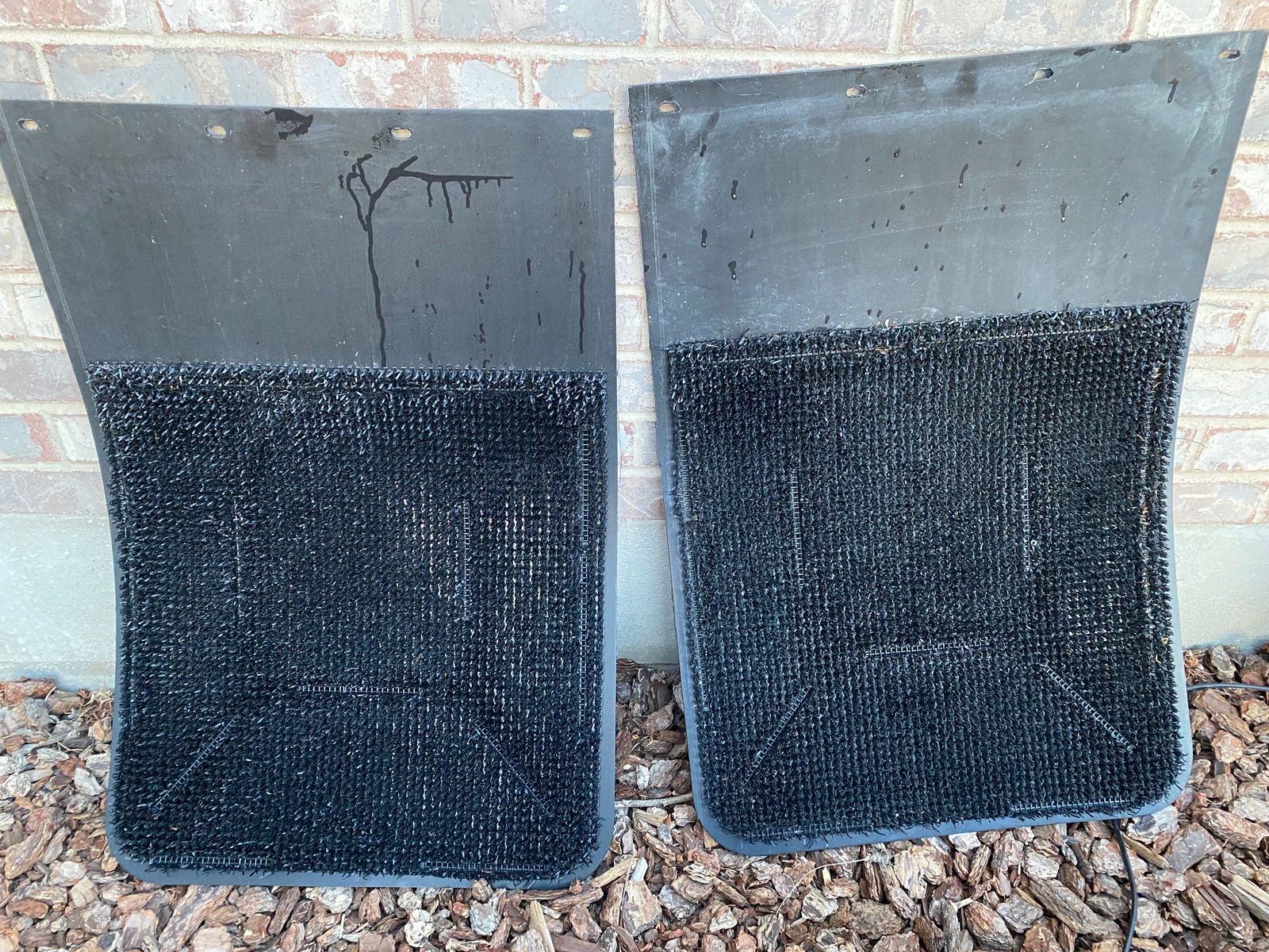 Semi Truck Mud Flaps 35"x 24" Semi Truck/Trailer Heavy Duty 3/8"Thick