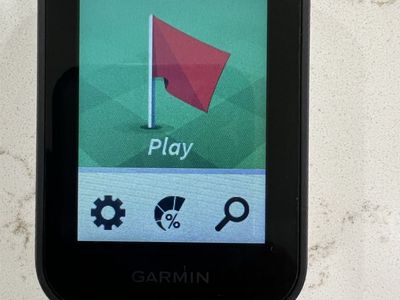 Garmin Approach G30 Compact GPS Golf Handheld with Full Color Courseview Maps