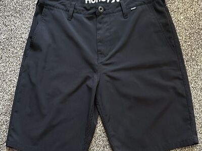 NEW! Hurley Phantom Black Shorts- Size 30