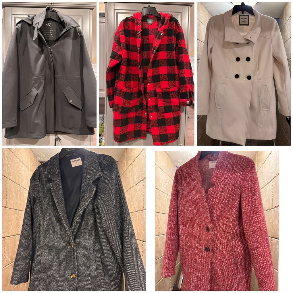 Women’s Coats $15 Each See Description
