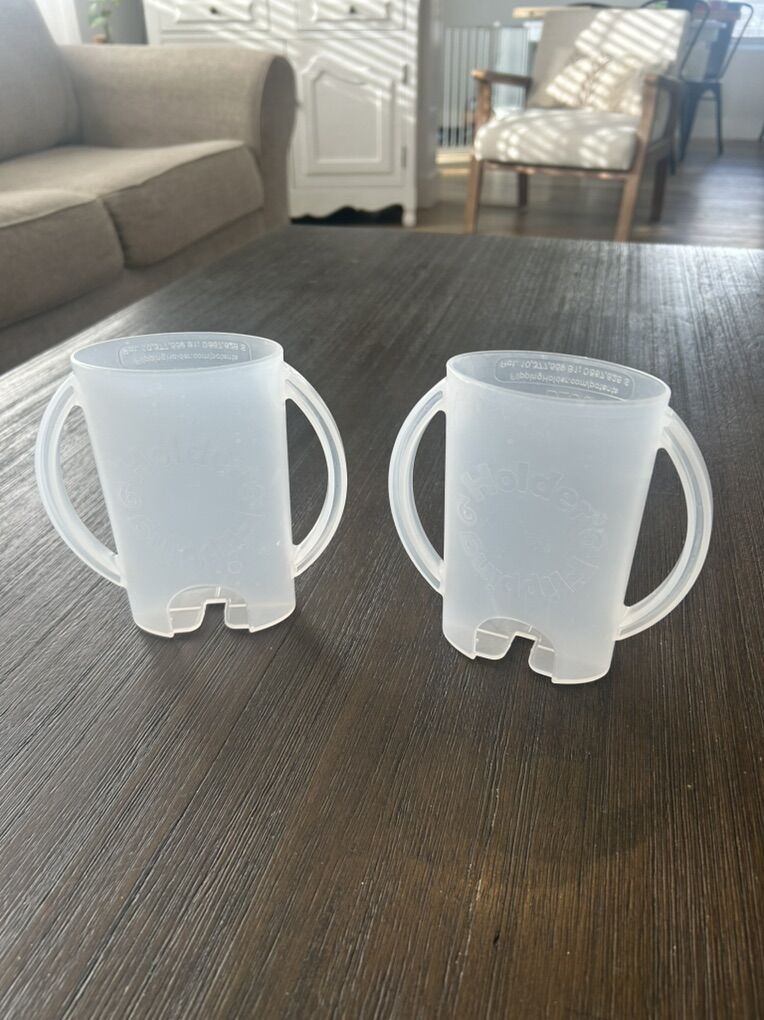 2 Squeeze Proof Flipping Holders.