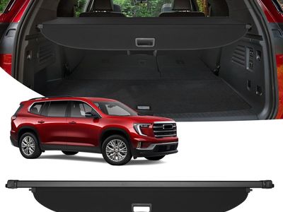 Cargo Cover Retractable Trunk Cover for 2024-2025 GMC Acadia / Chevy Traverse / 2025 Buick Enclave