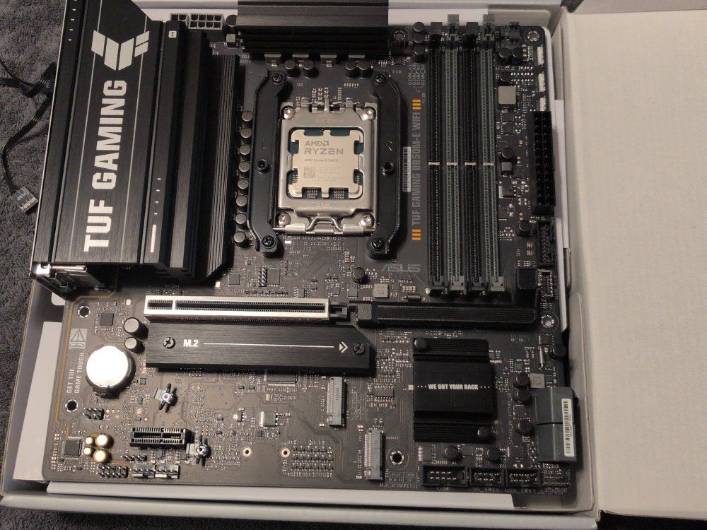 ASUS TUF GAMING B850M-E WIFI Motherboard AMD Ryzen AM5 mATX MicroATX DDR5