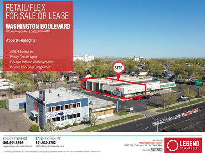 7,000 SF Retail/Flex Space For Lease