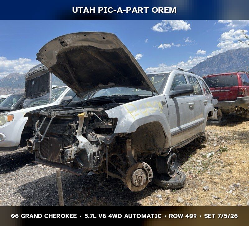 2006 Jeep Grand Cherokee WK Parts - UTPAP Orem