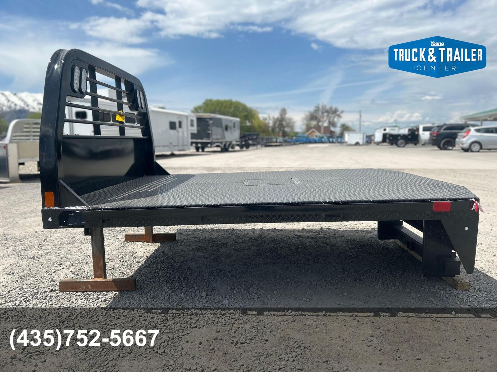 CM RD 7X8.6 Steel Flatbed for Single Wheel Longbed