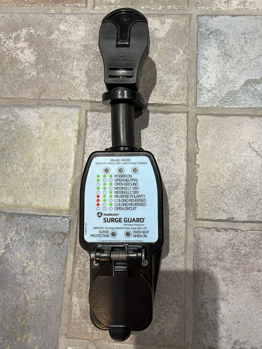 RV 50 Amp surge guard