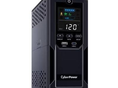 CyberPower CP1500AVRLCD3 UPS 1500VA/900W, LCD