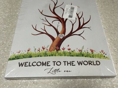 Gender Reveal Fingerprint Tree