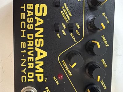 Sans Amp Bass Driver DI • Tech 21 NYC