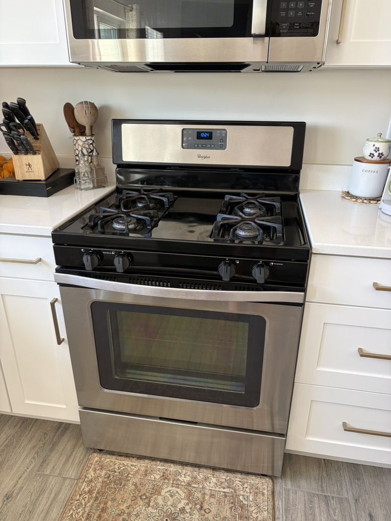 Whirlpool Stainless Steel Gas range