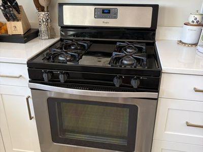 Whirlpool Stainless Steel Gas range