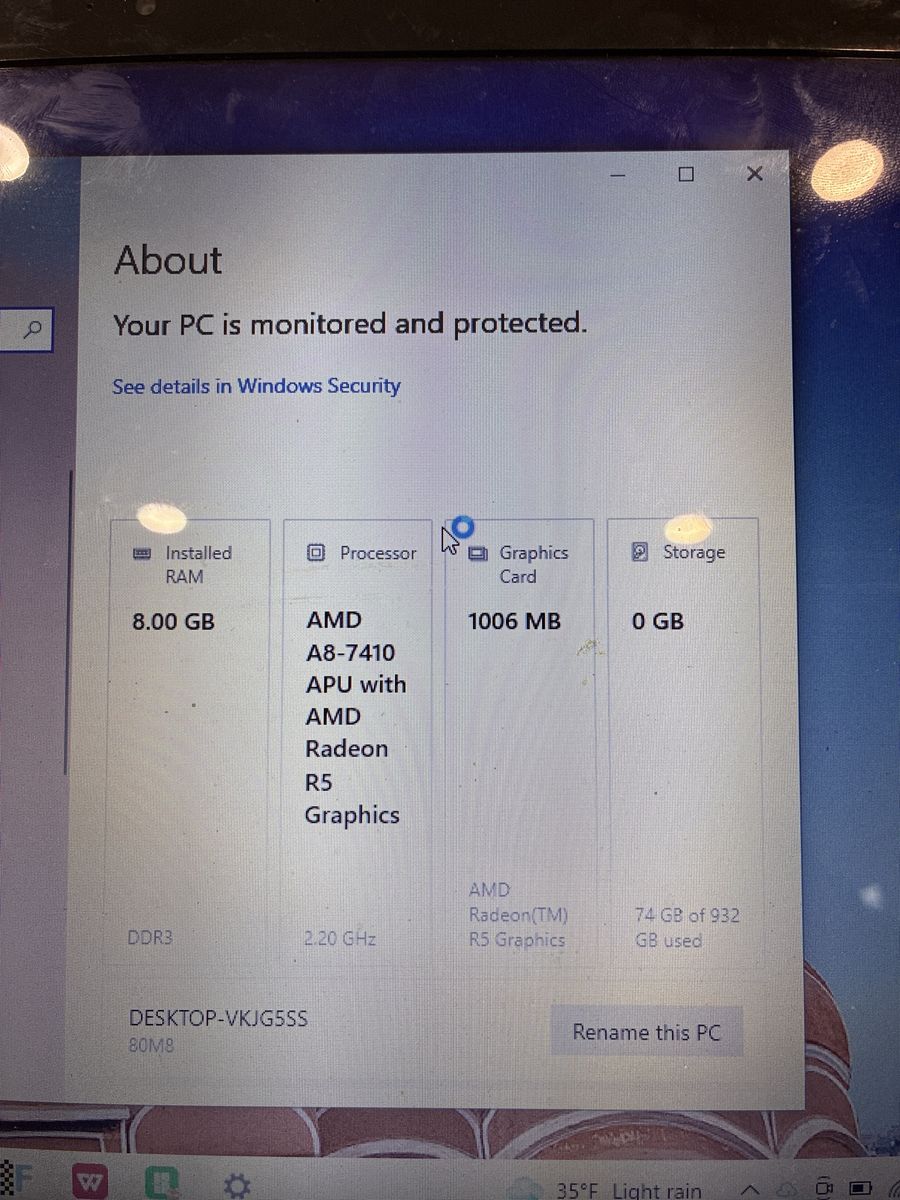Lenovo Windows 8 Laptop