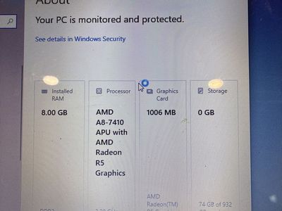 Lenovo Windows 8 Laptop
